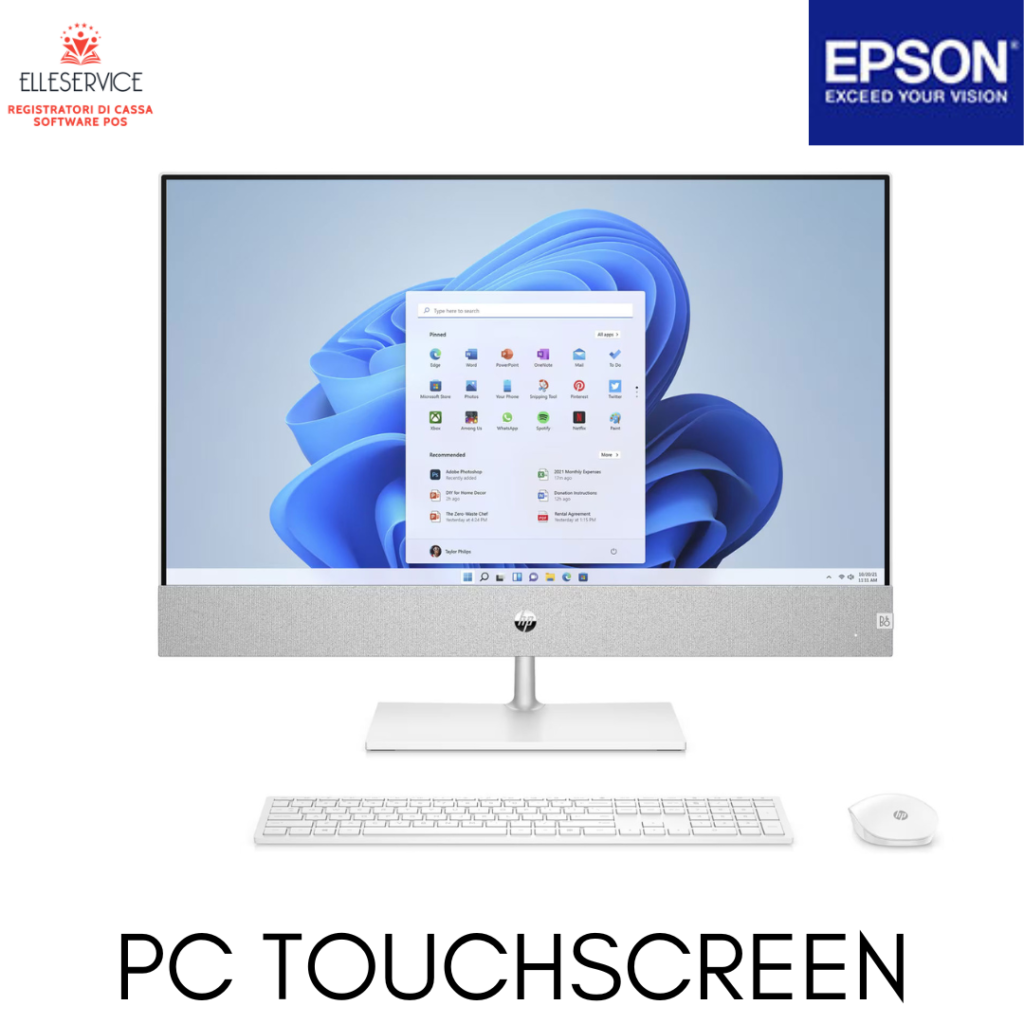 pc all in one touchscreen